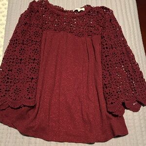 Woman’s Beautiful Lace Top